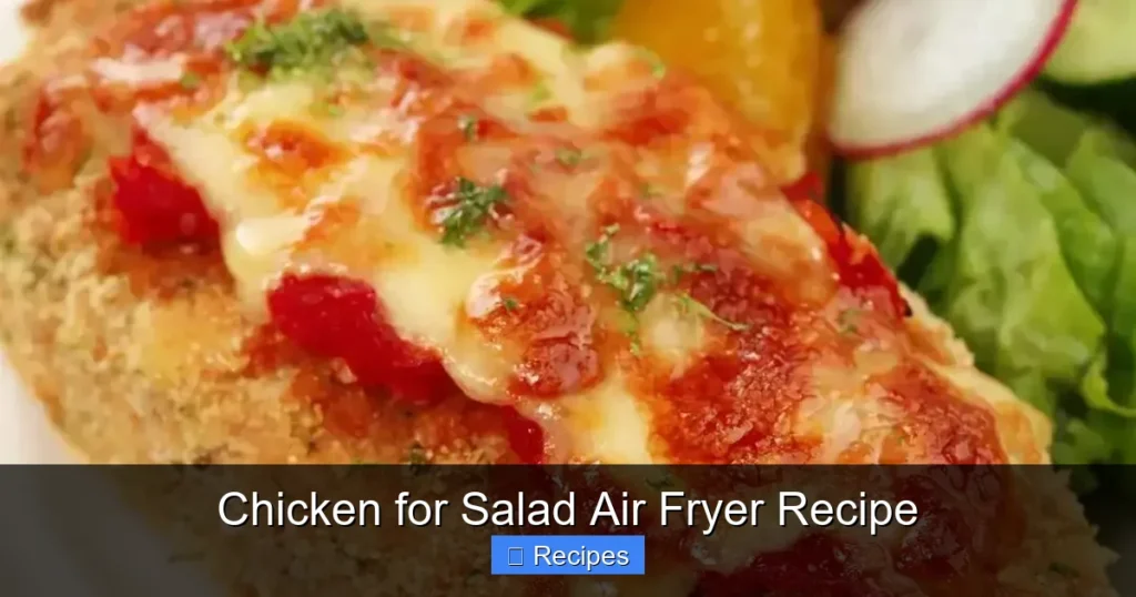 Chicken for Salad Air Fryer Recipe