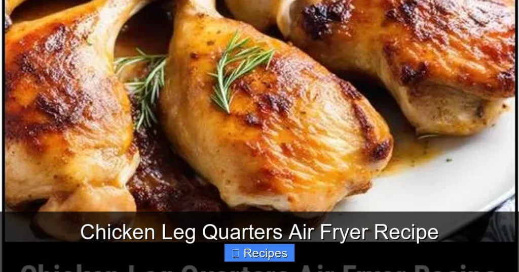 Chicken Leg Quarters Air Fryer Recipe Chicken Leg Quarters Air Fryer Recipe