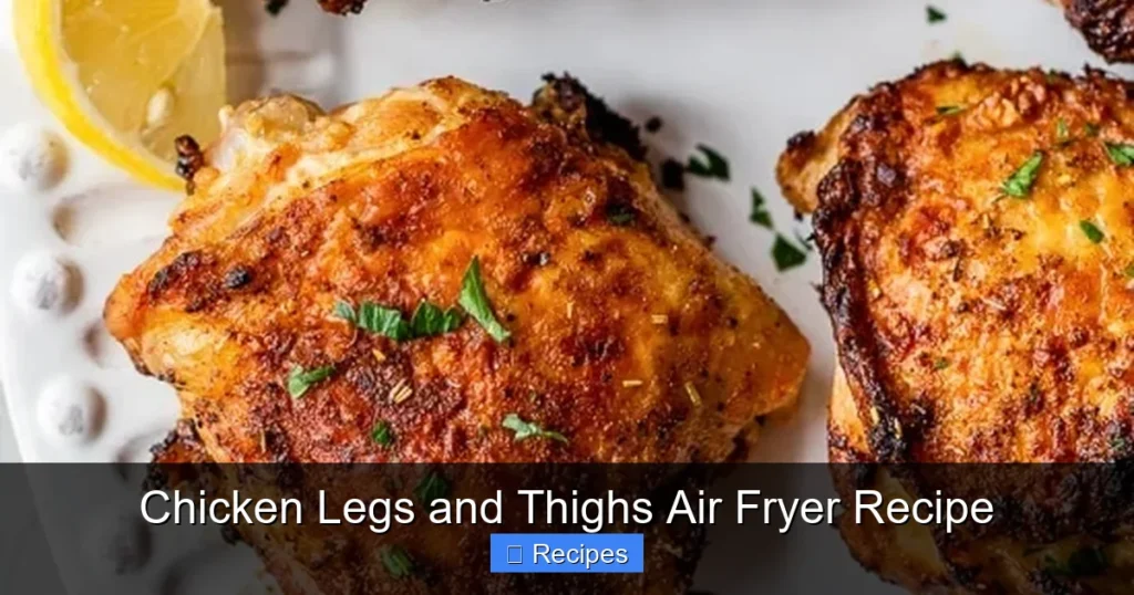 Chicken Legs and Thighs Air Fryer Recipe