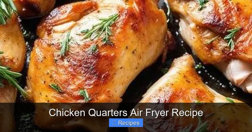 Chicken Quarters Air Fryer Recipe