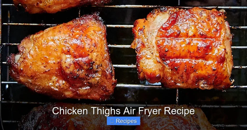Chicken Thighs Air Fryer Recipe