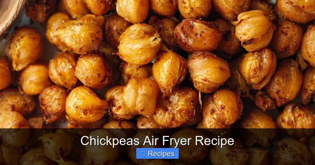 Chickpeas Air Fryer Recipe