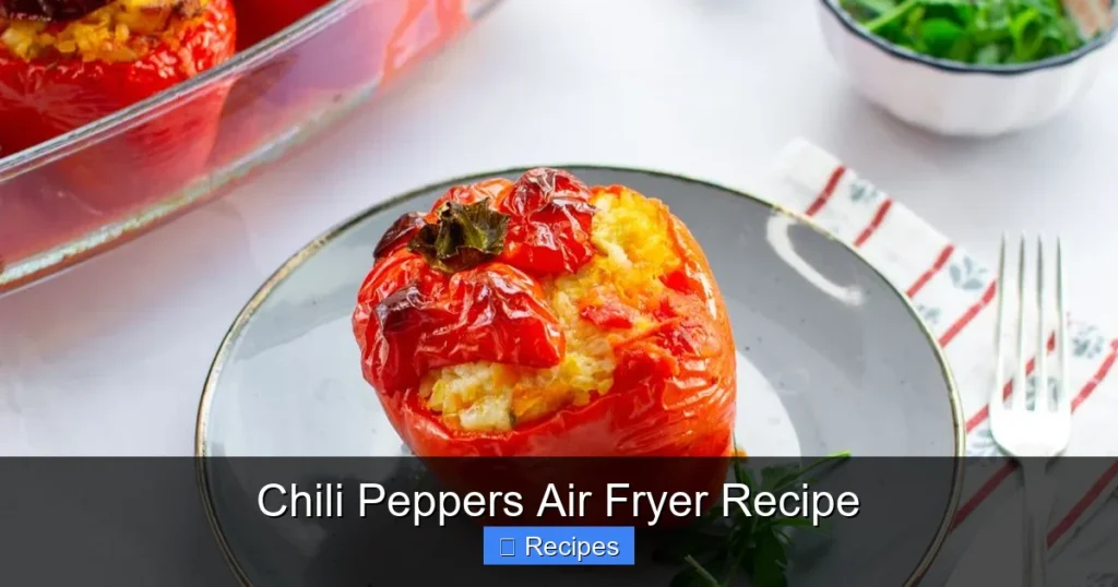 Chili Peppers Air Fryer Recipe