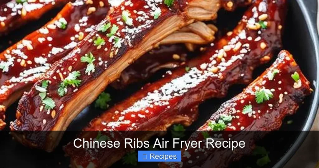 Chinese Ribs Air Fryer Recipe