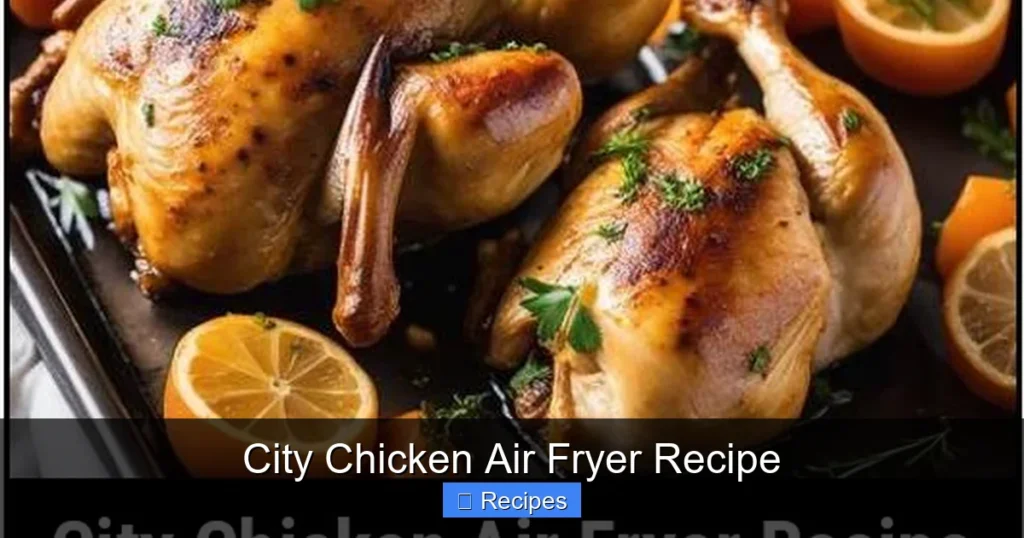 City Chicken Air Fryer Recipe