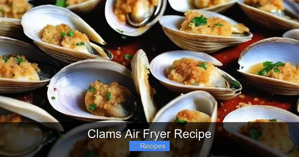 Clams Air Fryer Recipe
