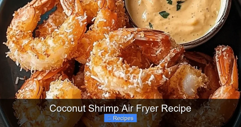 Coconut Shrimp Air Fryer Recipe