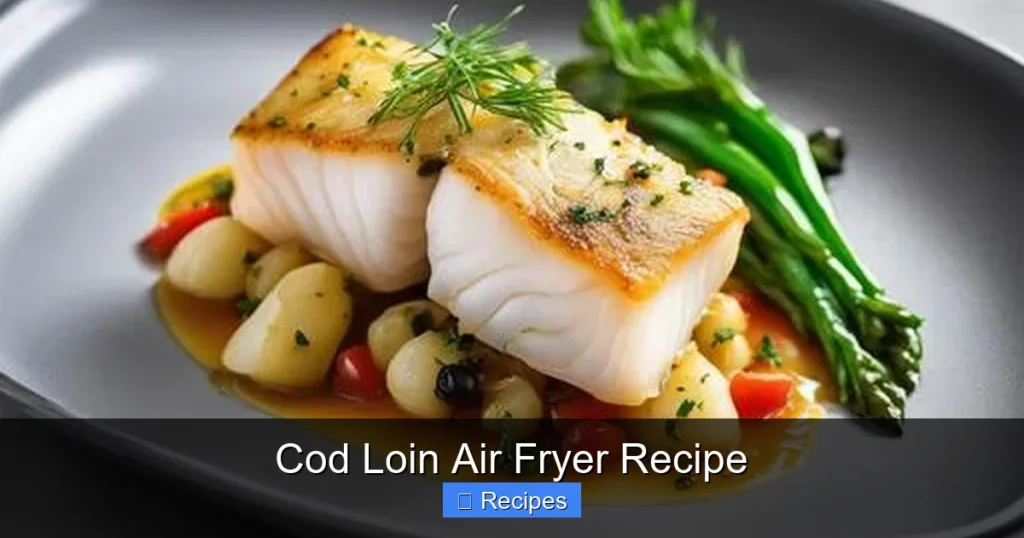 Cod Loin Air Fryer Recipe