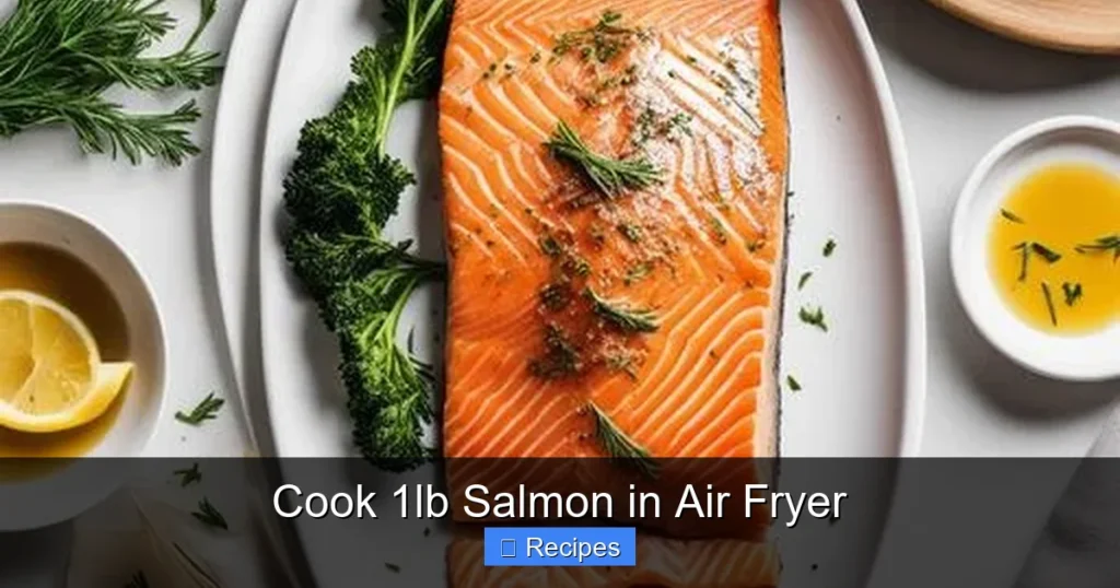 Cook 1lb Salmon in Air Fryer