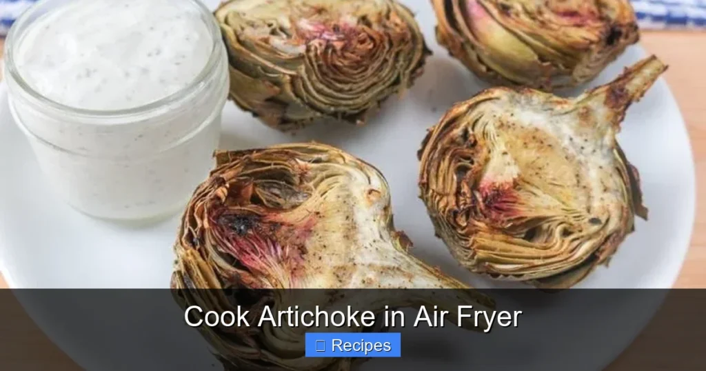 Cook Artichoke in Air Fryer