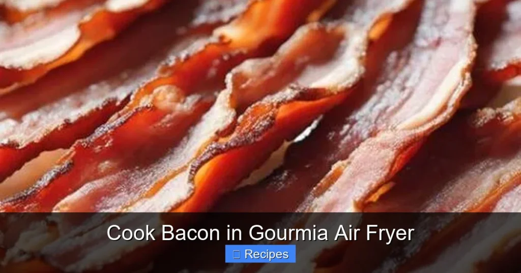 Cook Bacon in Gourmia Air Fryer