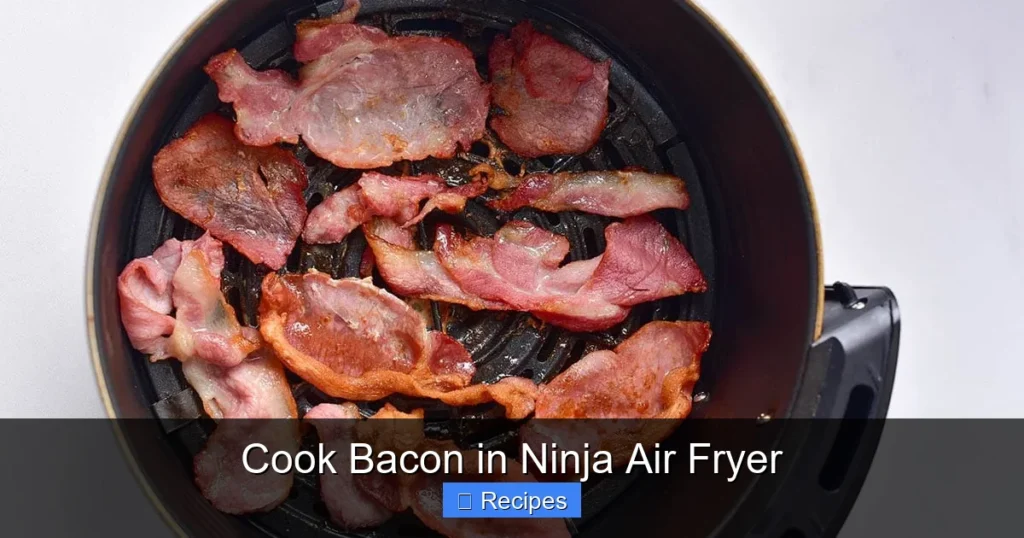 Cook Bacon in Ninja Air Fryer