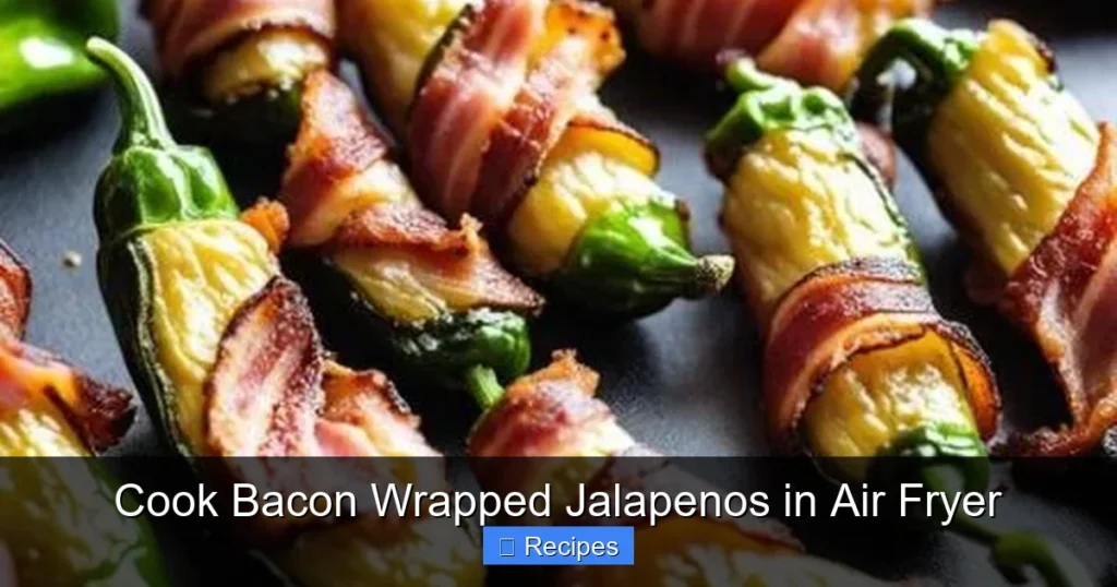 Cook Bacon Wrapped Jalapenos in Air Fryer