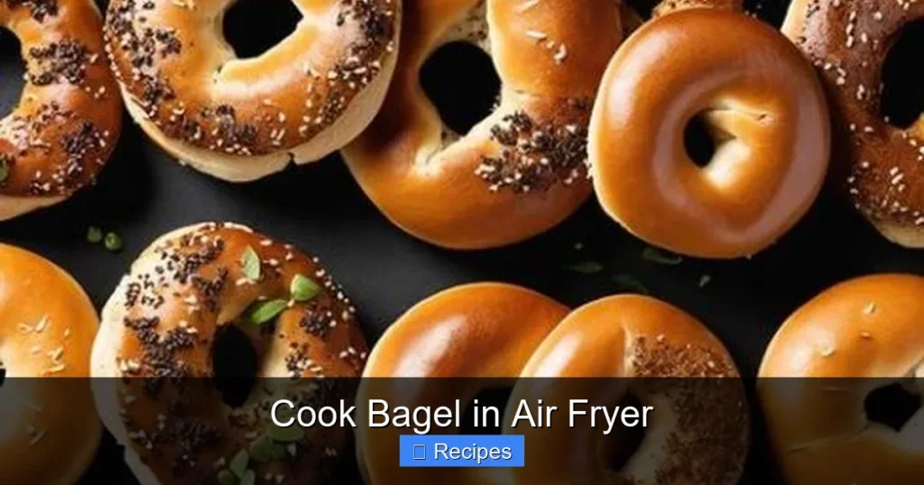 Cook Bagel in Air Fryer Cook Bagel in Air Fryer