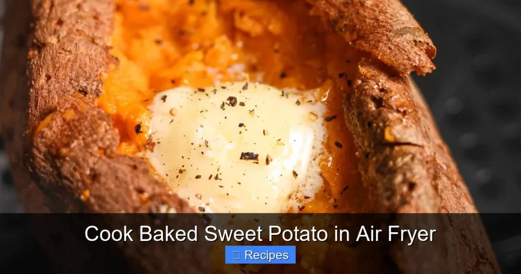 Cook Baked Sweet Potato in Air Fryer