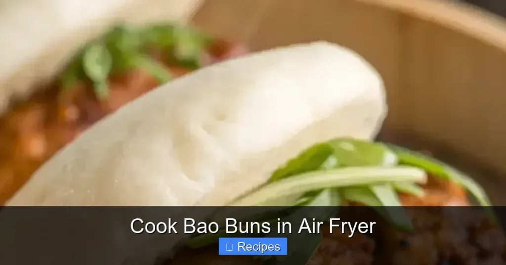 Cook Bao Buns in Air Fryer