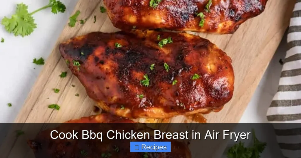 Cook Bbq Chicken Breast in Air Fryer