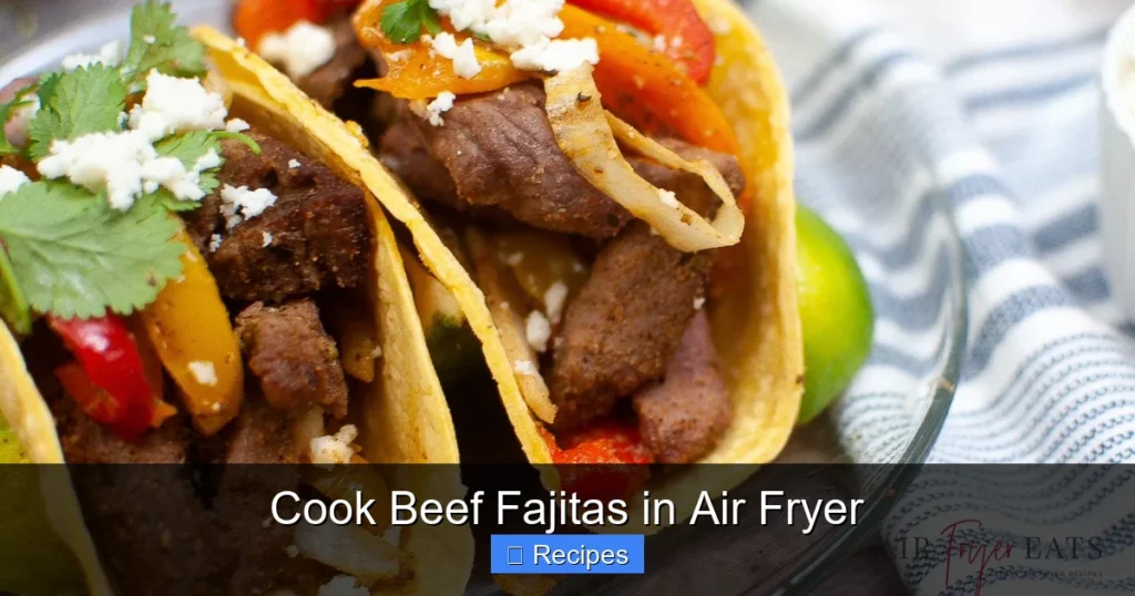 Cook Beef Fajitas in Air Fryer Cook Beef Fajitas in Air Fryer
