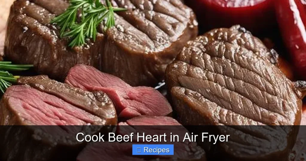 Cook Beef Heart in Air Fryer