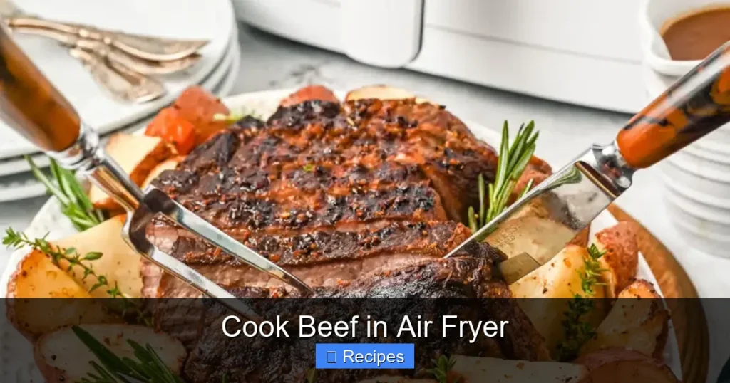 Cook Beef in Air Fryer