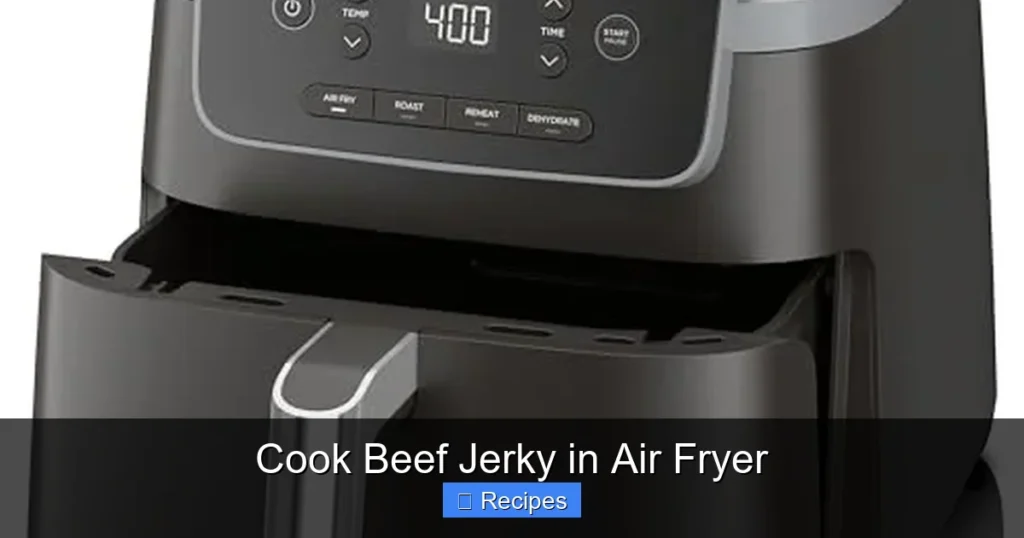 Cook Beef Jerky in Air Fryer