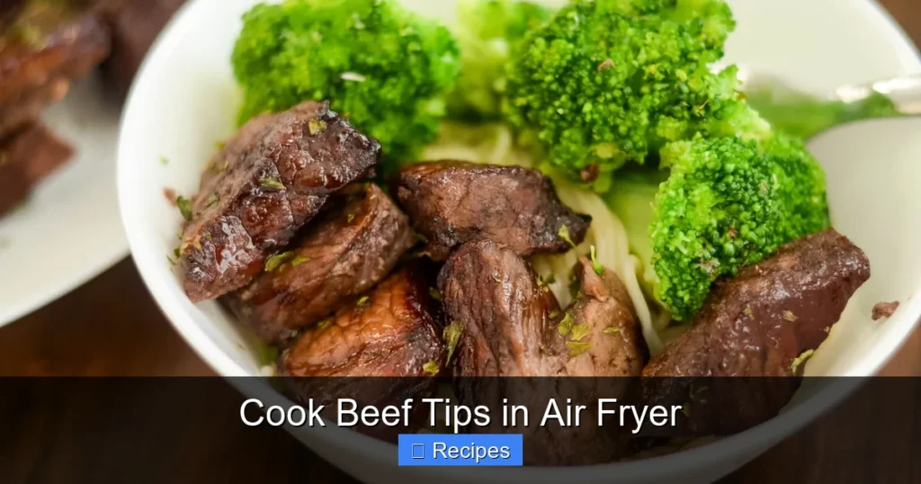 Cook Beef Tips in Air Fryer