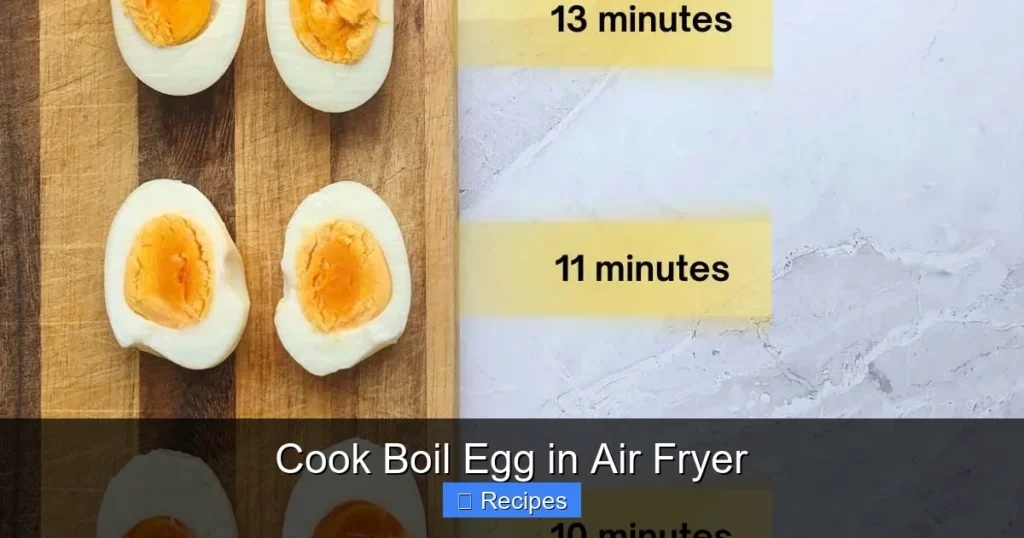 Cook Boil Egg in Air Fryer