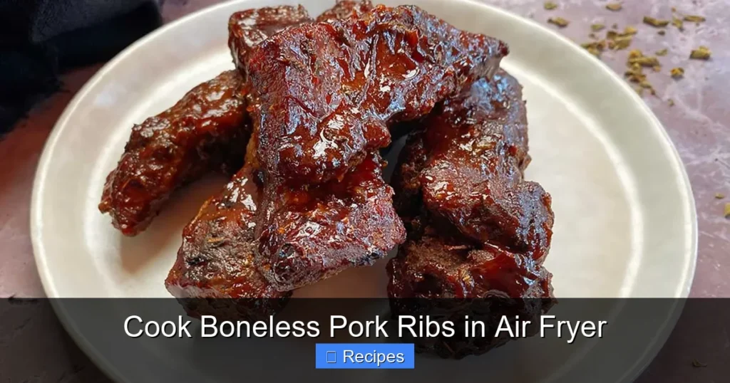 Cook Boneless Pork Ribs in Air Fryer Cook Boneless Pork Ribs in Air Fryer