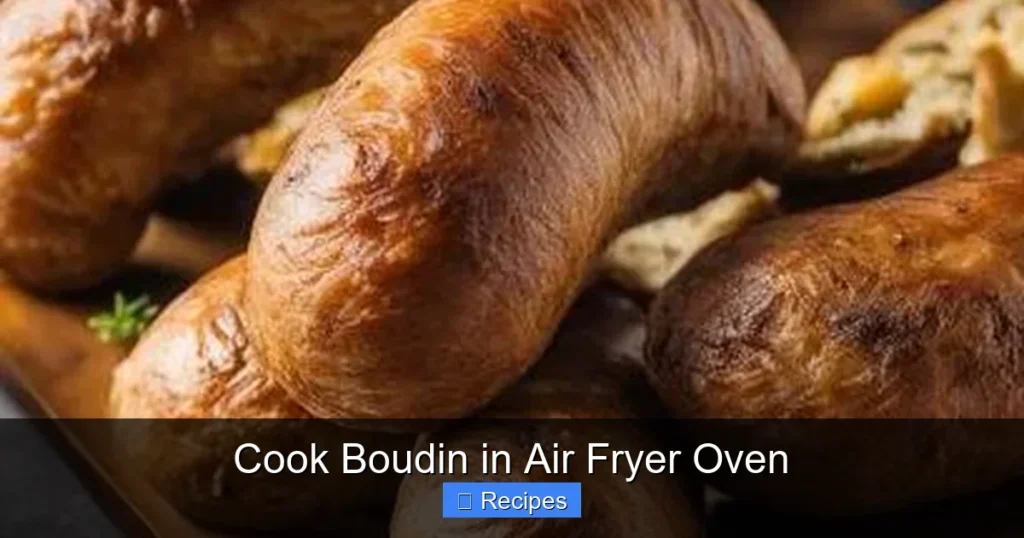 Cook Boudin in Air Fryer Oven Cook Boudin in Air Fryer Oven