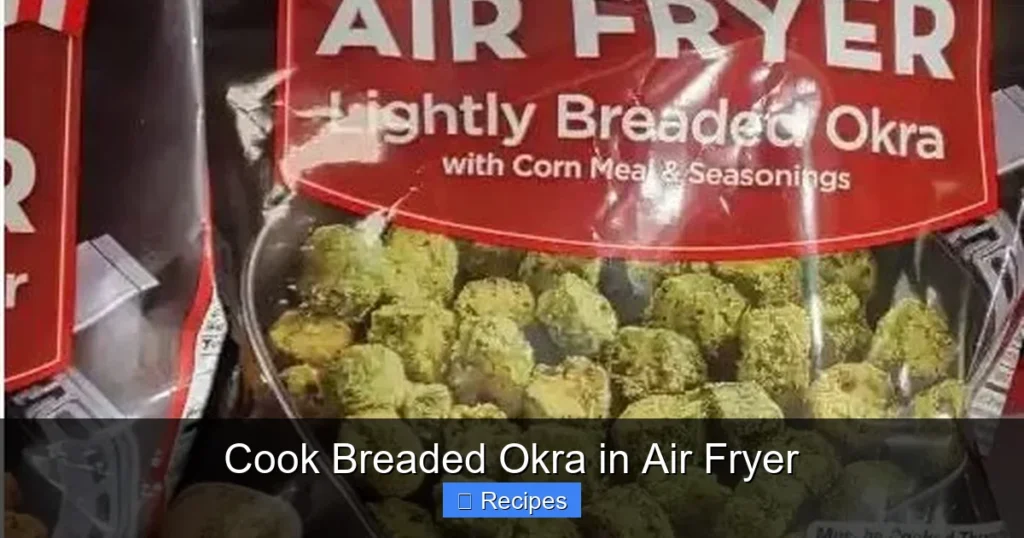 Cook Breaded Okra in Air Fryer
