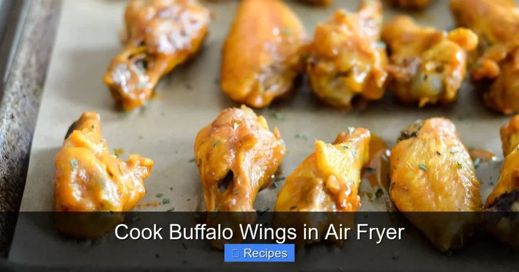 Cook Buffalo Wings in Air Fryer