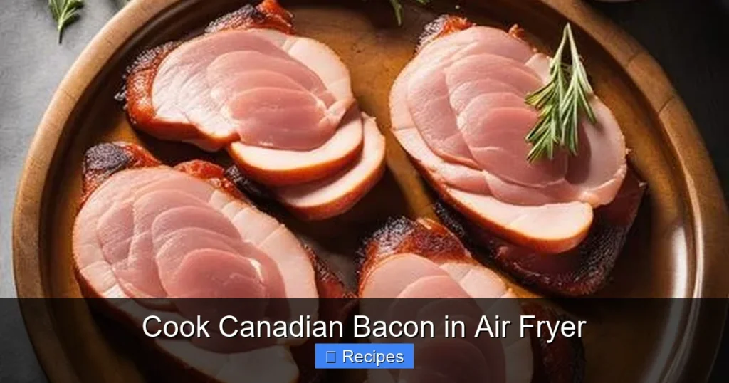 Cook Canadian Bacon in Air Fryer Cook Canadian Bacon in Air Fryer