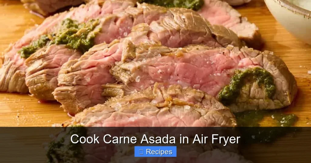 Cook Carne Asada in Air Fryer