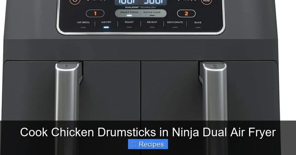 Cook Chicken Drumsticks in Ninja Dual Air Fryer Cook Chicken Drumsticks in Ninja Dual Air Fryer