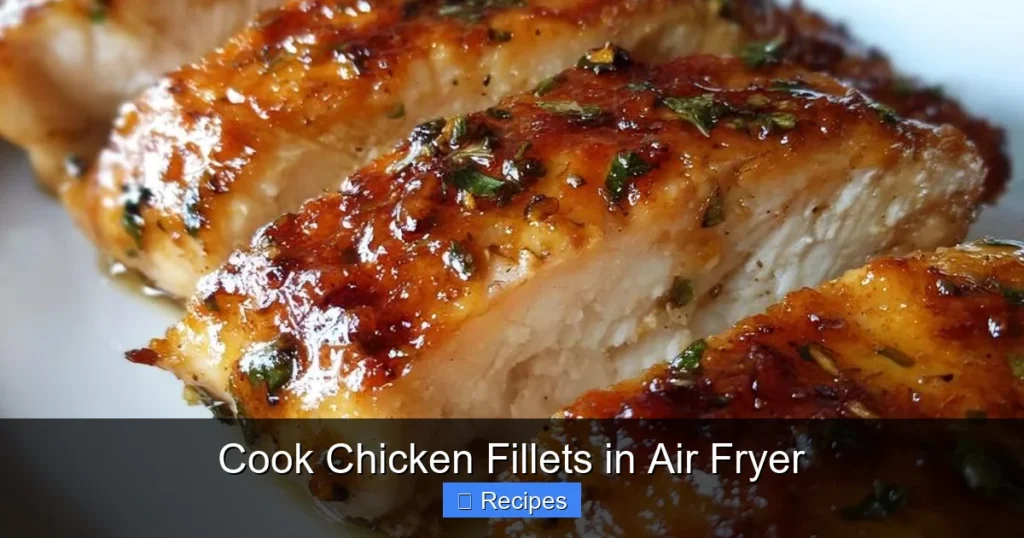 Cook Chicken Fillets in Air Fryer