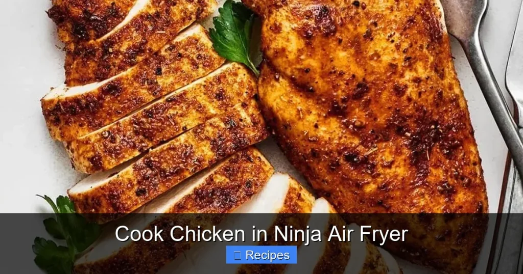 Cook Chicken in Ninja Air Fryer