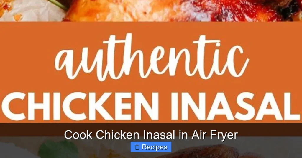 Cook Chicken Inasal in Air Fryer