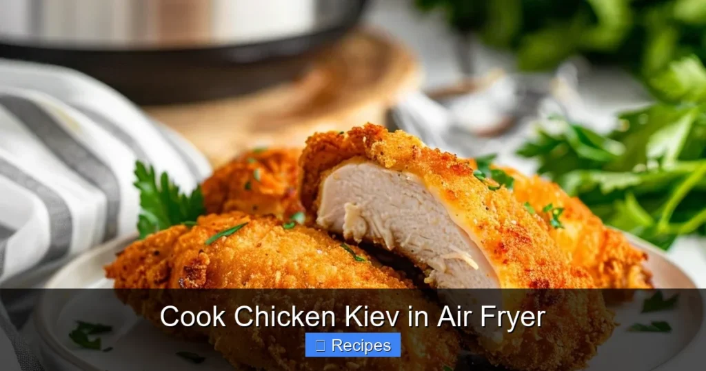 Cook Chicken Kiev in Air Fryer
