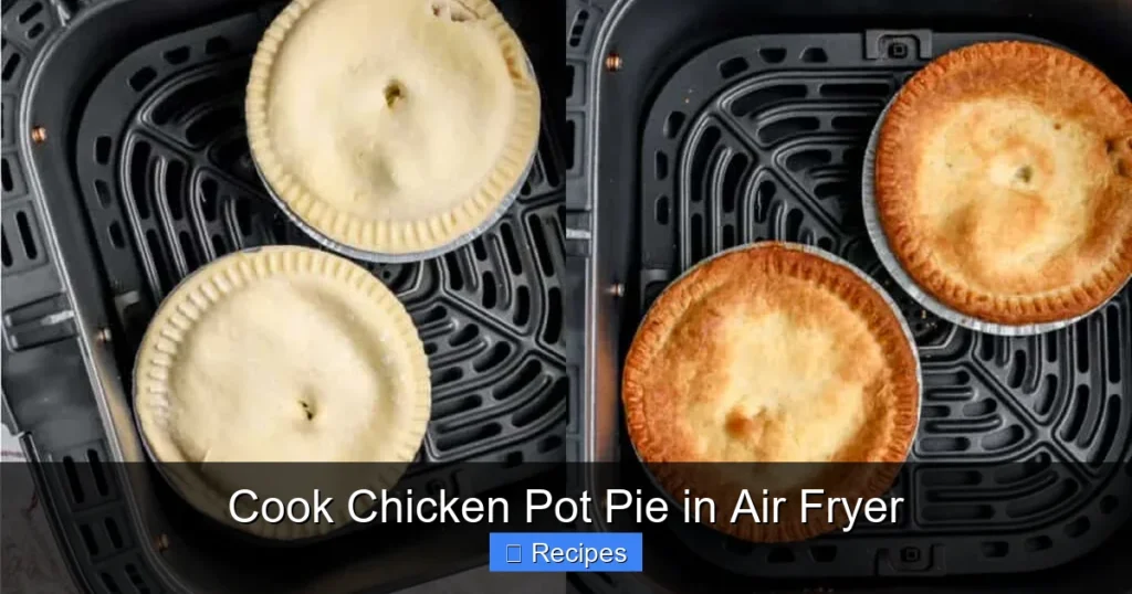 Cook Chicken Pot Pie in Air Fryer