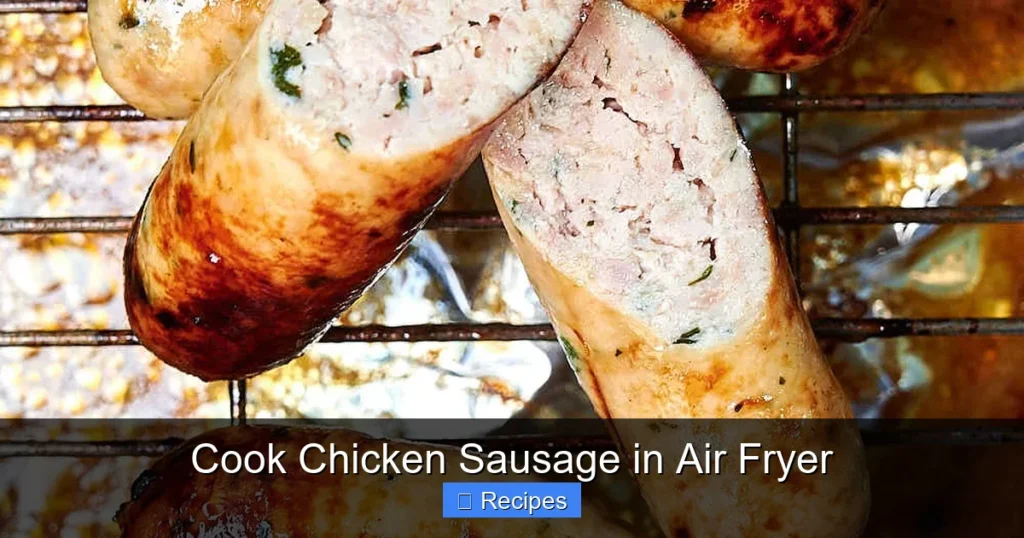 Cook Chicken Sausage in Air Fryer Cook Chicken Sausage in Air Fryer