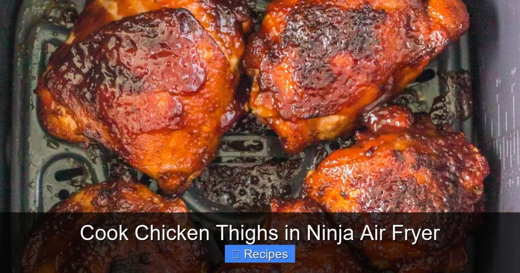Cook Chicken Thighs in Ninja Air Fryer