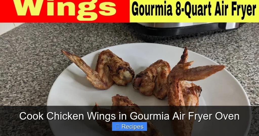 Cook Chicken Wings in Gourmia Air Fryer Oven