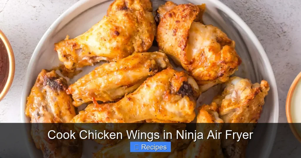 Cook Chicken Wings in Ninja Air Fryer