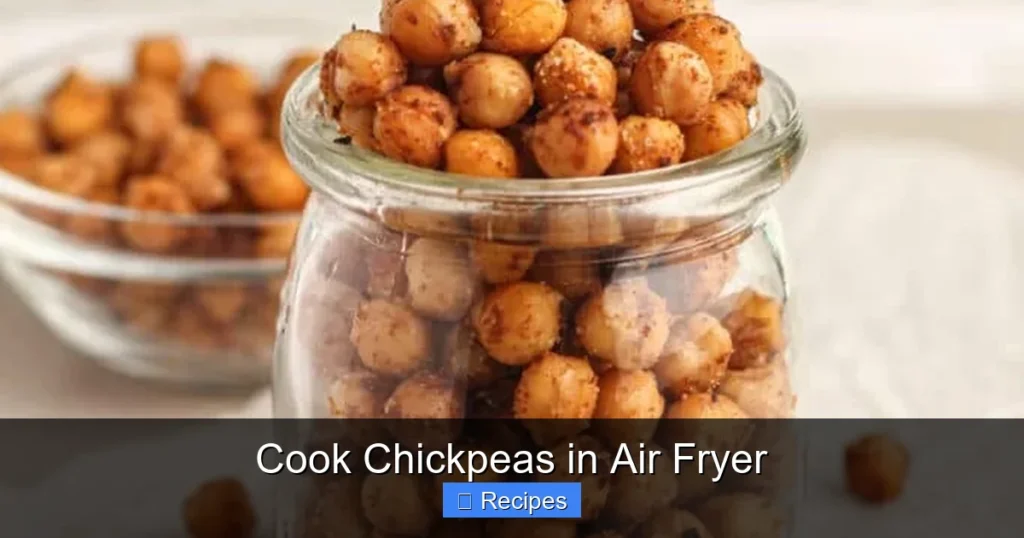 Cook Chickpeas in Air Fryer