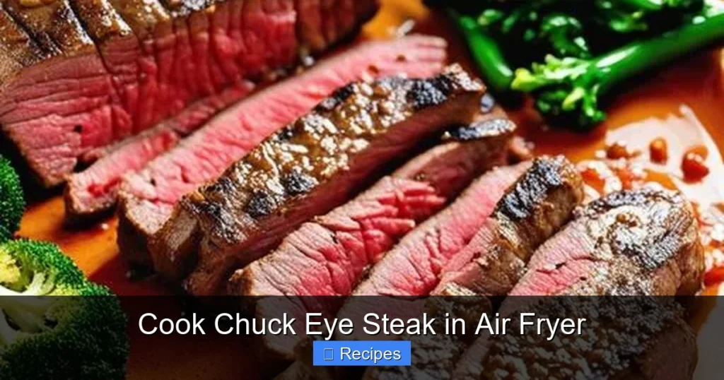 Cook Chuck Eye Steak in Air Fryer