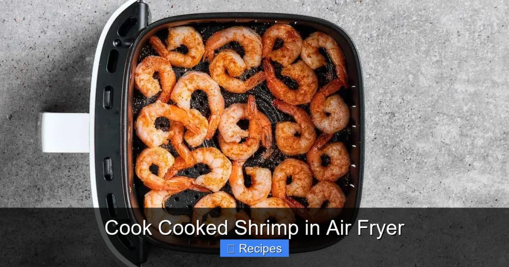 Cook Cooked Shrimp in Air Fryer
