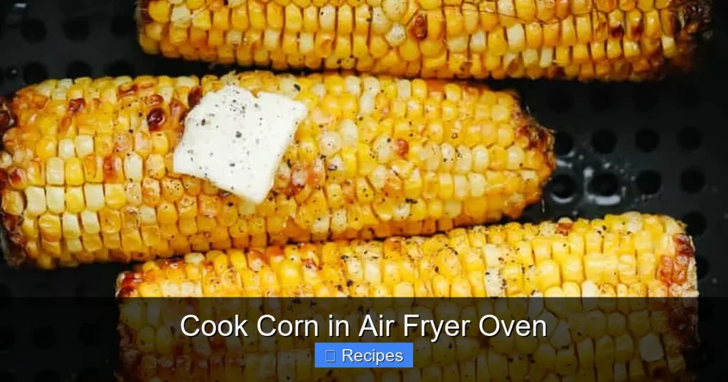 Cook Corn in Air Fryer Oven