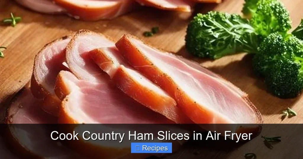Cook Country Ham Slices in Air Fryer Cook Country Ham Slices in Air Fryer