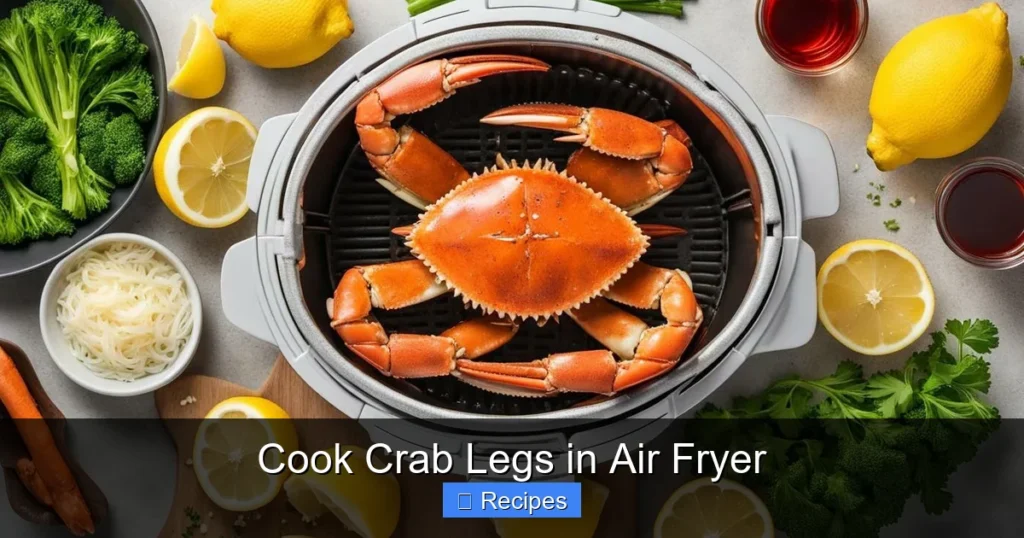 Cook Crab Legs in Air Fryer