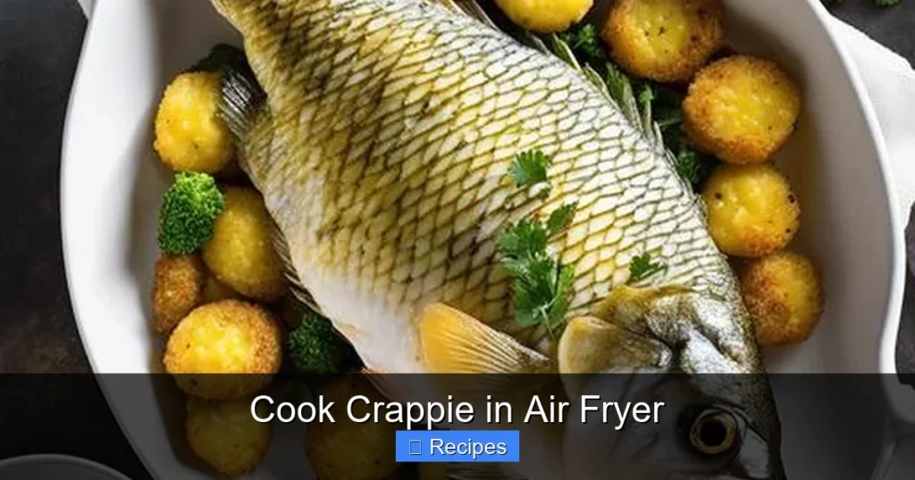 Cook Crappie in Air Fryer